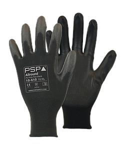 PSP 10-610 All Round PU Black Poly mt 7