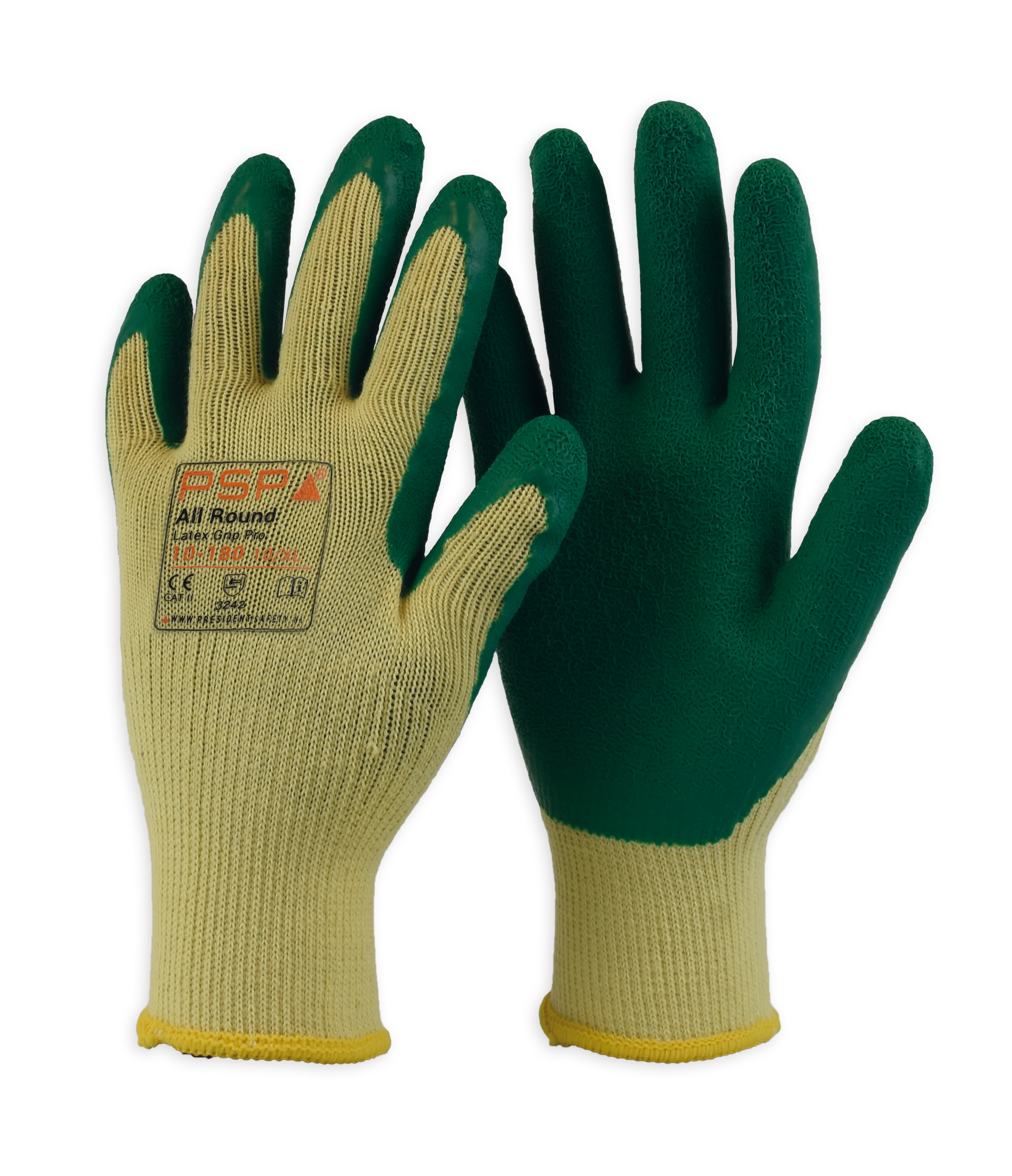 PSP 10-180 Top Latex Green/Yellow, 8