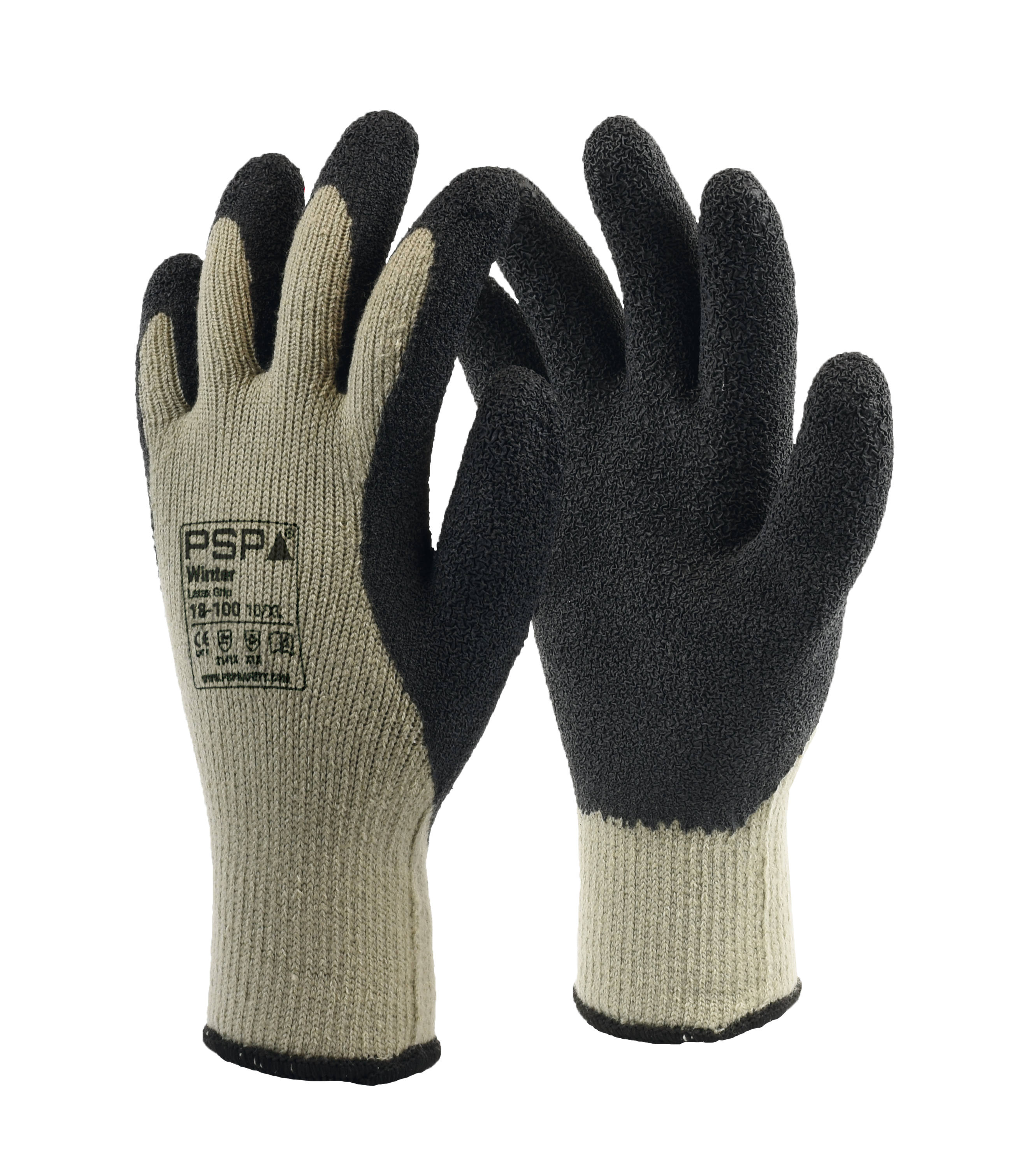 PSP 18-100 Winter Latex Black/Grey, 8